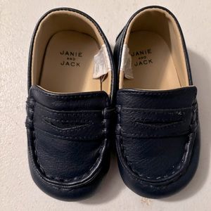 Janie and Jack Loafer Navy Blue